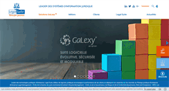 Desktop Screenshot of legal-suite.fr